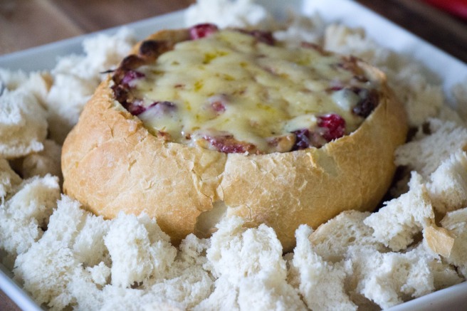 White Cheddar and Cranberry Dip for #CranberryDip from Sew You Think You Can Cook